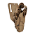 Coldre de Cintura Glock 2/3 Ret - PRF/CAQUI (Maynards MTM) - Imagem 4