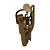 Coldre de Cintura Glock 2/3 Ret - PRF/CAQUI (Maynards MTM) - Imagem 3