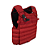 Colete Modular em Cordura 500 - Vermelho (Maynards Gladiador) - Imagem 1