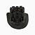 Suporte Paddle Administrativo para Coldre com Gaveta - Preto (Maynards) - Imagem 1