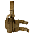 Coldre MTM Glock 2/3 Ret com Garfo - PRF/CAQUI (Maynards MTM) - Imagem 4