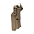 Coldre para Glock com Lanterna com Garfo - Caqui (Phantom Maynards) - Imagem 1