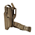 Coldre para Glock com Lanterna com Garfo - Caqui (Phantom Maynards) - Imagem 5