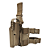 Coldre para Glock com Lanterna com Garfo - Caqui (Phantom Maynards) - Imagem 6