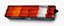 LANT TRAS ESQ MB AXOR C/ CONECTOR 232282 (001.540.6370) - Imagem 1