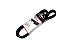 CORREIA VIRABREQUIM 8PK1445 VW IVECO FORD - Imagem 1