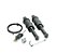 CONJUNTO COMPLETO MOLA PNEUMÁTICA CABINE VOLVO FM 2000 A 2014 TRASEIRO   ST269 - Imagem 1