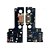 Placa Sub Carga Redmi Note 12C AAA Compatível com Xiaomi - Imagem 3