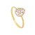 Anel Nina Gota Ouro 18k com Diamantes - Imagem 1
