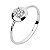 Anel Cindy Pave Circulo Ouro 18k Diamante - Imagem 1