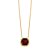 Colar Ouro 18k Granada e Diamante - Imagem 1