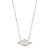 Colar Ouro 18k Losango Diamante - Imagem 1