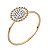 Anel Pave Circulo Lou Ouro 18k Diamante - Imagem 1