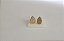 Brinco Pave Gota Ouro 18k Diamante - Imagem 1