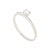 Anel Solitario Bruna Ouro 18k com Diamante - Imagem 1