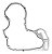3681P047 - Junta da tampa - Perkins - Imagem 1