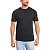 Kit 2 Camisetas Premium Masculina Lisa 100% Algodão - Branca / Preta - Imagem 3