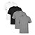 Kit 4 Camisetas SSB Brand Masculina Lisa Premium 100% Algodão - Imagem 1