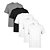 Kit 5 Camisetas SSB Brand Masculina Lisa Premium 100% Algodão - Imagem 1