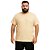 Camiseta Masculina Plus Size Camisa Lisa Algodão Premium - Imagem 6