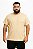 Camiseta Masculina Plus Size Camisa Lisa Algodão Premium - Imagem 9