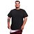 Kit 2 Camisetas Masculina Plus Size Camisa Blusa Lisa Algodão Premium - Imagem 2
