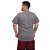 Kit 2 Camisetas Masculina Plus Size Camisa Blusa Lisa Algodão Premium - Imagem 4