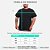 Kit 2 Camisetas Masculina Plus Size Camisa Blusa Lisa Algodão Premium - Imagem 3