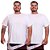 Kit 2 Camisetas Masculina Plus Size Camisa Blusa Lisa Algodão Premium - Imagem 1