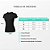 Blusas Feminina Camiseta Lisa Básica Algodão Camisa Baby Look - Imagem 3