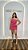 Vestido curto rosa  pink - Imagem 1
