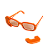 OLHOS PARA VOAR LARANJA EM FLOR - Imagem 3