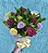 Buquê com 12 Rosas - Imagem 1