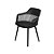 Cadeira Fixa Mena - Preta - 43825 - Casa das Cadeiras Anápolis - Imagem 1