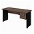 Mesa de Escritório 1,50x0,60 Com Gavetas - Marsala/Preto - 23473 - Casa das Cadeiras Anápolis - Imagem 1