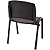 Cadeira Plástica de Plástico Fixa Anatômica Empilhável PRETA - 12071 - Casa das Cadeiras Anápolis - Imagem 3