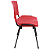 Cadeira Plástica de Plástico Fixa Anatômica Empilhável VERMELHA - 12073 - Casa das Cadeiras Anápolis - Imagem 2