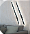 ARANDELA STYLE PRETO 3000K  13W 3000K BIVOLT IP20 - Imagem 1