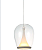 PENDENTE ZUG II 15W 1035LM 2700K D18X22CM - Imagem 2