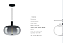 PENDENTE CAPSULA 3W 60LM 1800K D30X21CM - Imagem 2