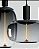 PENDENTE CAPSULA 3W 60LM 1800K D30X21CM - Imagem 1