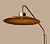 ARANDELA PIATTO DIAM 40CM 5W 2700K ALUMÍNIO E VIDRO USINA DESIGN - Imagem 2