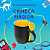 Caneca Misteriosa com Colher Diversas Cores - Imagem 1