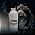 Garrafa de Alumínio Branco Matte / Prata com Mosquetão - 600ml - Imagem 3