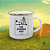 Caneca Esmaltada 360ml com Borda Metálica - Imagem 1