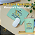 Kit para Presente Café Quentinho Mousepad & Copo Verde com Tampa Cristal In Pulso - Imagem 1