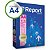 PAPEL SULFITE A4 75GR C/500 FOLHAS ROSA REPORT - Imagem 1