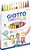 Hidrocor Giotto Turbo Color Tons de pele 12 Cores - Imagem 1