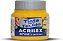 Tinta Para Tecido Fosca, Acrilex, Amarelo Canario, 37 ml - Imagem 1