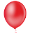 BALAO 9 LISO REDONDO GRANFESTA VERMELHO C/50UN PIC PIC UN - Imagem 1
